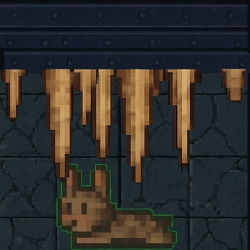Death by stalagmite